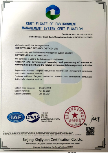 Hefei Luox Yougao Technology Co., Ltd. رقابة جودة 1